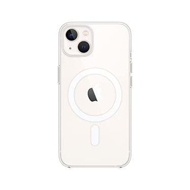 Apple Clear Case mit MagSafe (für iPhone 13), aus Polycarbonat, Transparent, Kratzfeste,Kabelloses Laden im Sale